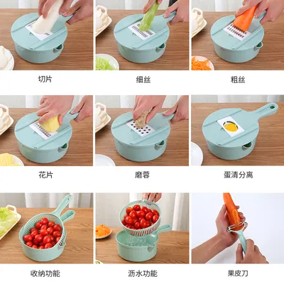 Kitchen Accessories Hot Sell Amazon New Gadgets Manual Vegetable Slicer Mandoline
