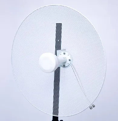 Wireless Network 1.7- 4.2GHz 22dBi 2X Rpsma MIMO Mesh Dish Antenna for Wireless Radio