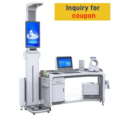 Sh-T20 Multi Function Touch Screen Physical Check Interactive Health Kiosk