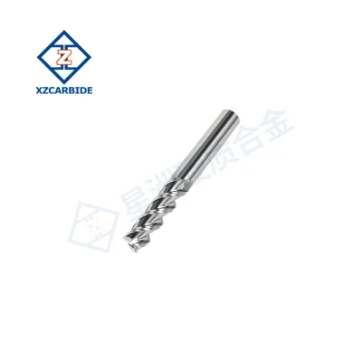 Carbide Tool Cutter End Mill 4 Flutes Solid Carbide Flat End Mill
