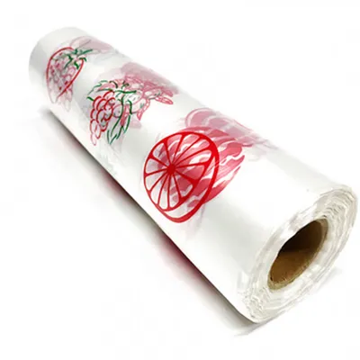 Packing Fruit Rice Fresh Food Transparent Plastic Flat Food Bags
