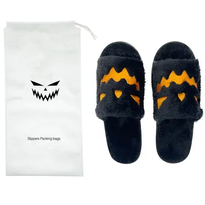 Home Slippers Fuzzy Indoor Slippers for Women Man