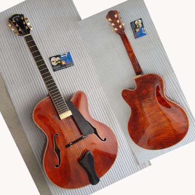 17inch Archaizeed Color Handmade Jazz Guitar---Available in The Stock
