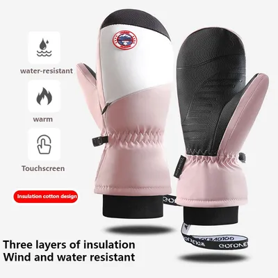 Fashion Versatile Style Comfortable Close Fitting Outdoor Sport Gloves for Skiing Cold-Proof Sports