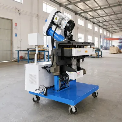 Premium Upper and Lower Double Disc Beveling Machine for Weld Seam Preparation with K 6390
