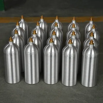 Disposable Aluminum Cylinder Tped 0.3L 0.6L 0.95L Standard Tank