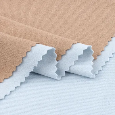 High Quality Premium Custom Stretch Fleece Velvet Polyester Spandex for Apparel Fabric