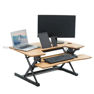 Standing Desk Riser Ergonomic Height Adjustable Sit Stand Desk Converter