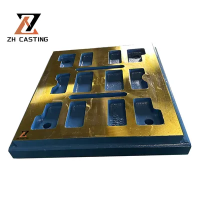 Swing Jaw Plate mm1032302 Fixed Jaw Plate mm1085668 C130 Jaw Crusher Parts