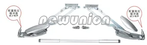 Buffering Vertical Lifting Hinge