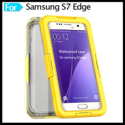 Swim Waterproof Shockproof Underwater Durable Case Cover for Samsung Galaxy S7 Edge