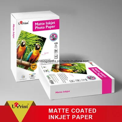 Matte Inkjet Printing Paper Matted Photo Paper 120g A4 Inkjet Photo Paper