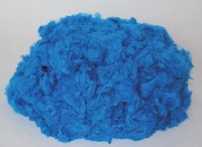 Colored Alginate Fiber for Nonwovens