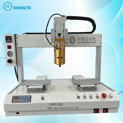 Automatic Computer Speaker Glue Dispenser Machine with Xyz Three Axis Tablemachinery Industry Equipment Glue Dispensing Robot