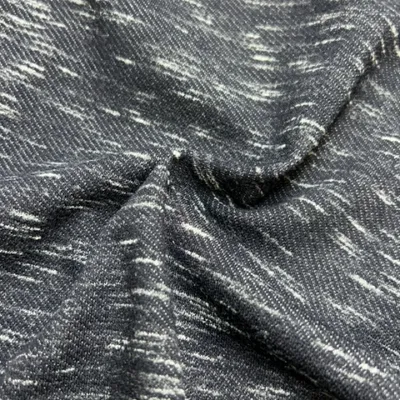 Fashionable Rayon & Polyester Section-Dyed Terry Loop Style Knitted Fabric for Hoodie