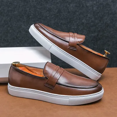 Men Genuine Leather Shoes Men's Shoes Men's Shoes Casual Dress Shoes