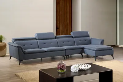 Modern Recliner Leather Sofa (1006Y)