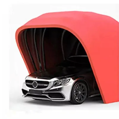 Modern Steel Structure Garage for Portable Car Mover Convenience
