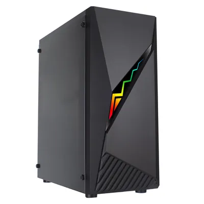 ATX Computer Case MID Tower Cabinet Mini PC Case Acrylic Transparent Cases Gaming PC Cabinet
