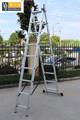 Floding Extension Aluminlum Ladder