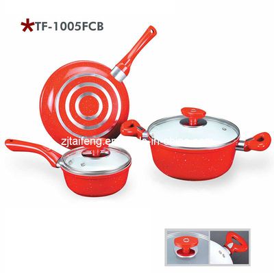 Forged Ceramic Aluminium Cookware (TF-1005FCB)