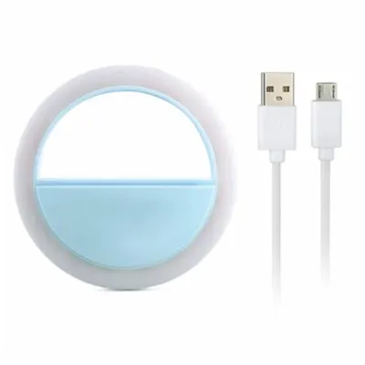 Selfie Ring Light Rechargeable Selfie Fill Light Mini LED Circle Lighting