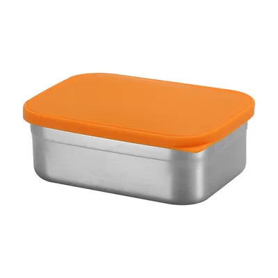 Custom Eco Friendly Stainless Steel Tableware Lunch Box Durable Food Container Reusable Crisper Box Packing Storage Box for Home Office and Travel Wholesale