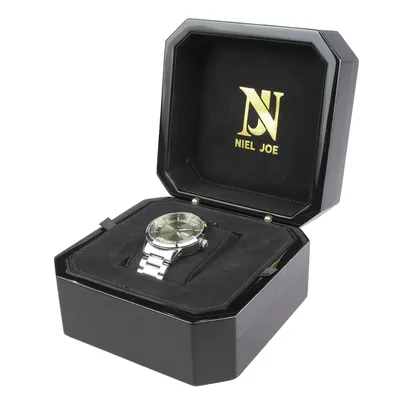 Custom Wooden Watch Box Manufacturer Square Velvet Insert Watch Packaging Supplier Vietnam