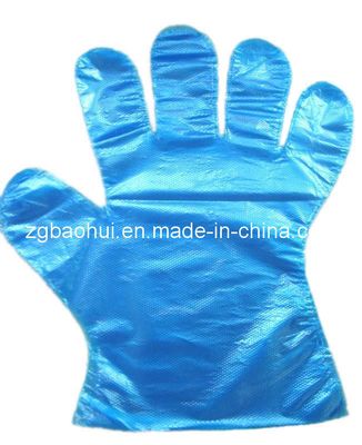 Blue Disposable LDPE Gloves