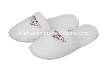White Color Star Hotel Use Washable Hotel Slipper