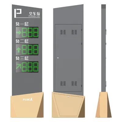 IP54 Outdoor Parking Display Screen with Red Green Yellow LED