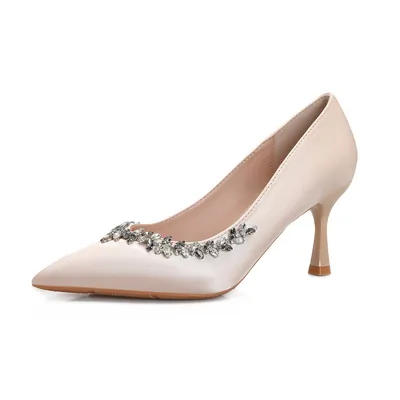 Fa316-228 New French High Heels for Wedding Dresses, Bridesmaids, and Women's Shoes