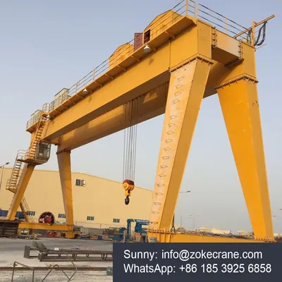 Best Price Goliath Resistance Gantry Crane 200 80 Ton