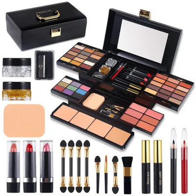 Travel-Friendly Makeup Set for Effortless Beauty on The Go Makeup Box