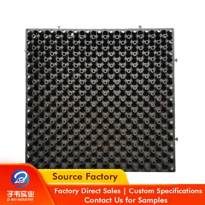 ≥400kpa High Compressive Strength HDPE Dimple Drainage Board for Green Roof Drainage Sheet