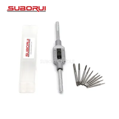 Mini Metric Tap and Die Set with Hand Screw Tool