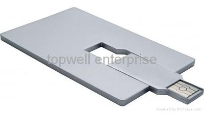 Card Shaped USB Flash Disk / Drive