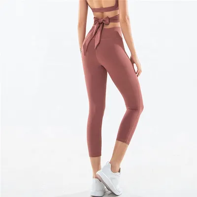 Wholesale Solid Breathable Training Pant Gym Shark Leggings Women Sport Wear Clothing Pants Manufacturer Ready for Ship