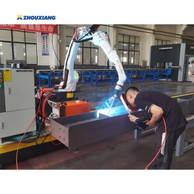 Robotic H-Beam and Trailer Chassis Welding Equipment Axis Automatic Welding Robot Arm