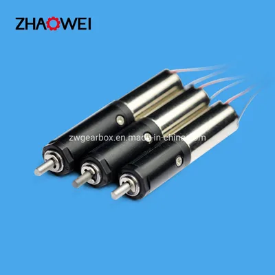 3V 0.1W 6mm Micro DC Gear Motor with Gearbox
