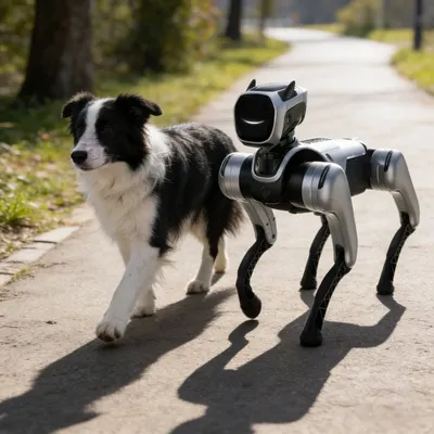 Robot Dog Security Patrol Robot Boston Dynamics Spot Alternative