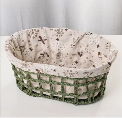 Basket with Handles for Organizing Pantry Baskets