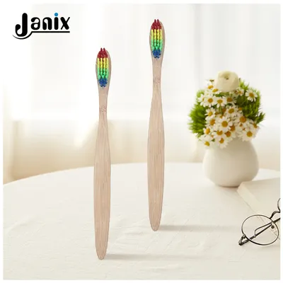 Premium Natural Bamboo Toothbrush Eco Friendly Soft Bristle Biodegradable Adult Oral Care