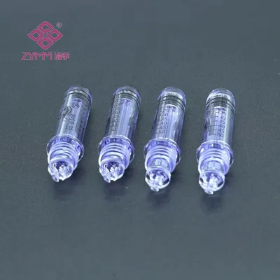 Sterile Needle Free Jet Injector Medicine Cartridge Plastic Disposable Plastic Ampoule