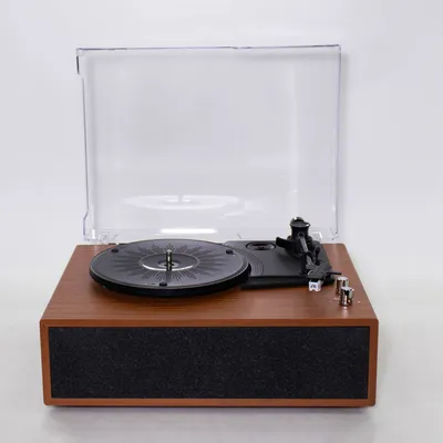 Direct Factory Supply Private Design Fully Automatic Turntable Player HiFi Full-Band Stereo Dual-Bluetooth Moving Magnet Record Player