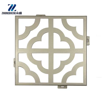 Perforated Engraved Aluminum Veneer Panels