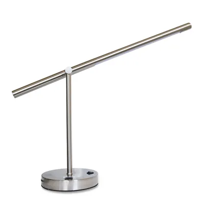 Modern Nordic Hotel Bedside Metal Multifunction LED Desk Lamp