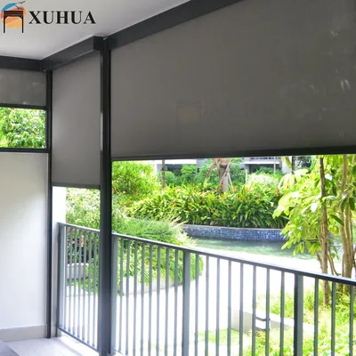 Xuhua Factory Outdoor Windproof Roller Shutter Blind Zip Screen Operator for Window