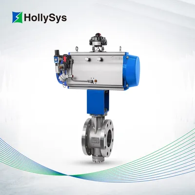 Hollysys Pneumatic/Electric Industrial A760 Triple Eccentric Butterfly Valve