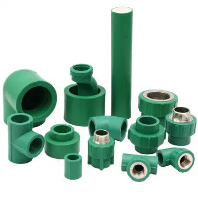 Zhuji PVC Plumbing Material 90 Degree PPR Female Male Elbow Tee in Pipe Fittings